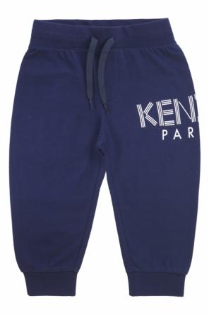 Spodnie dresowe z logo, zdjęcie 1 Spodnie dresowe z logo od Kenzo Kids